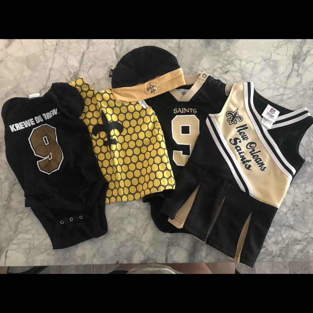 Toddler SAINTS lot